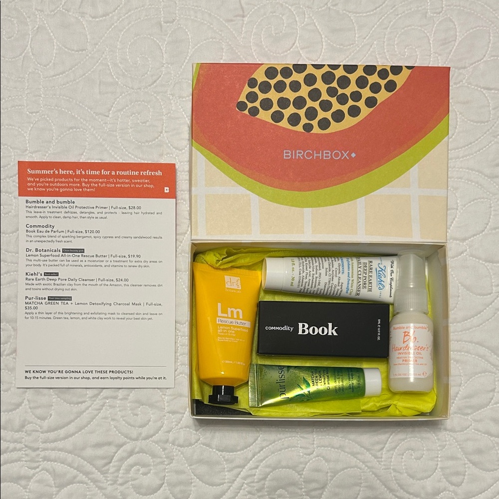 Birchbox Skincare and Haircare Mini Set